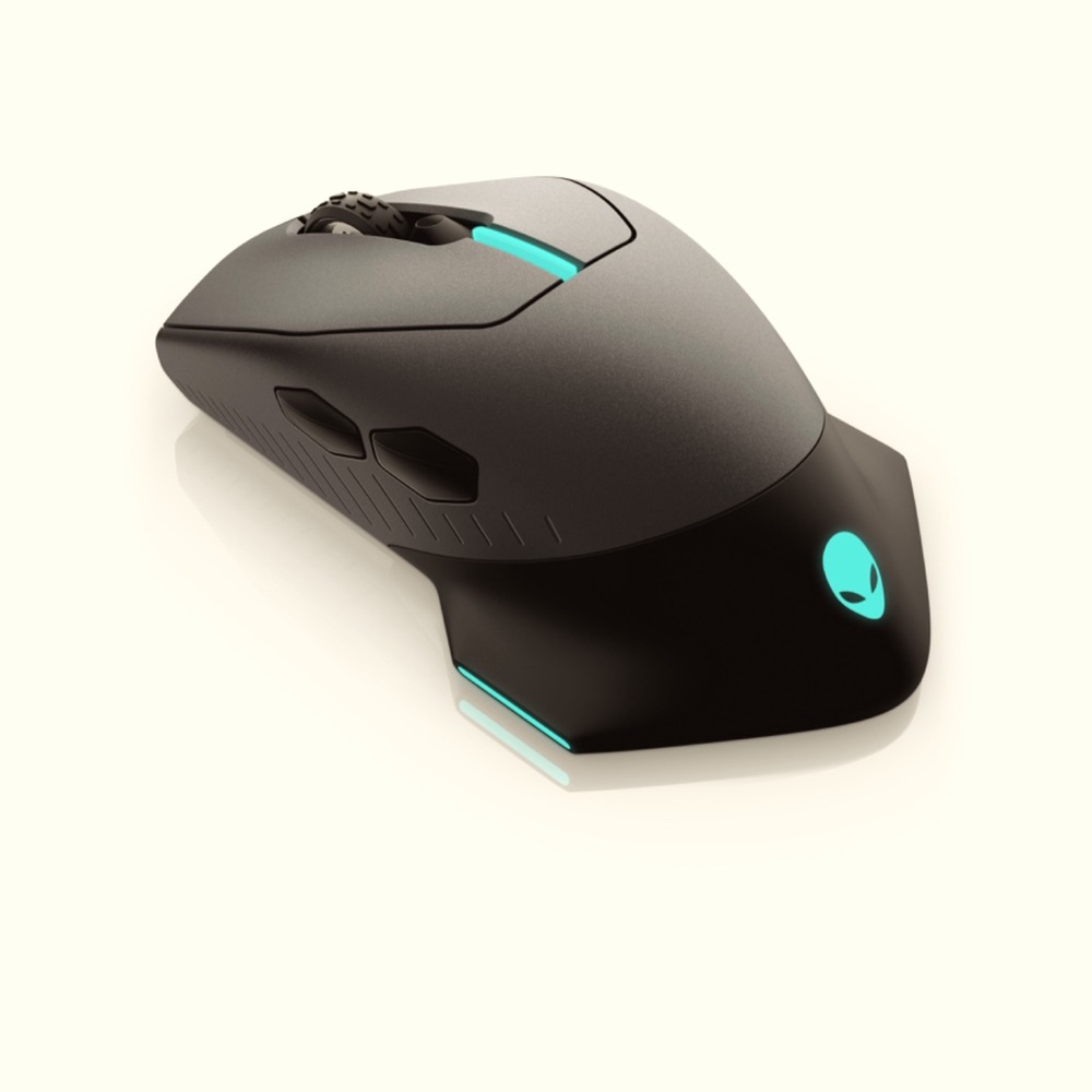 Alienware AW610M Wired/Wireless Gaming Mouse - Dark Side of The Moon